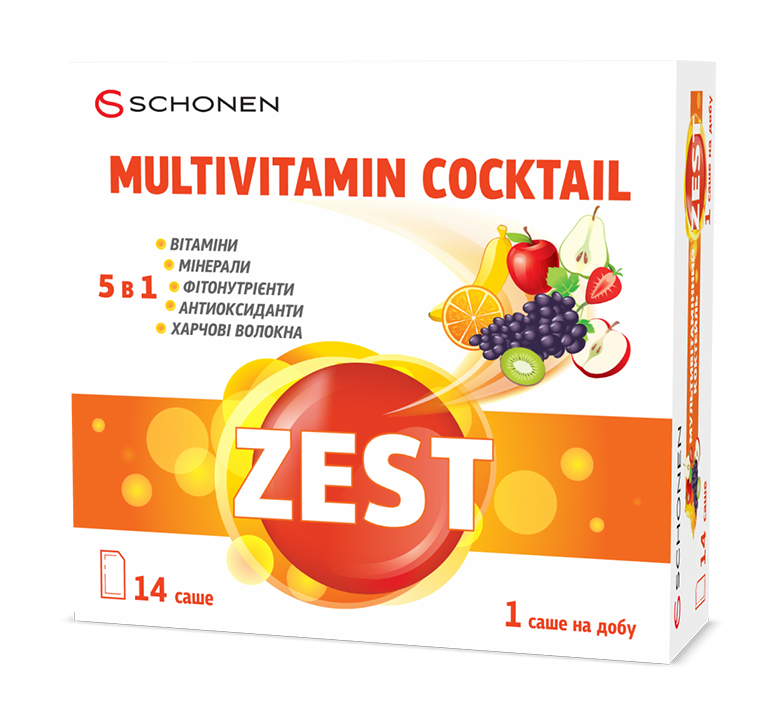 ≡ Вітамін ЗЕСТ Магній-В6 Ретард • ZEST MgB6 Retard • Вітаміни ZEST