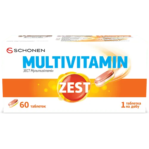 ZEST Multivitamin №60