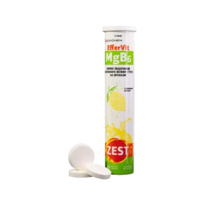 Упаковка ZEST EfferVit MgB6 с шипучими таблетками