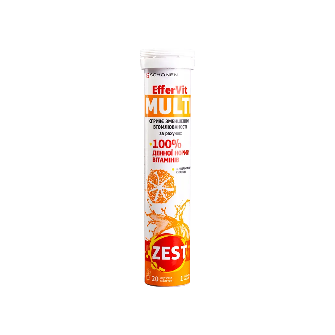 Туба ZEST EfferVit Multi