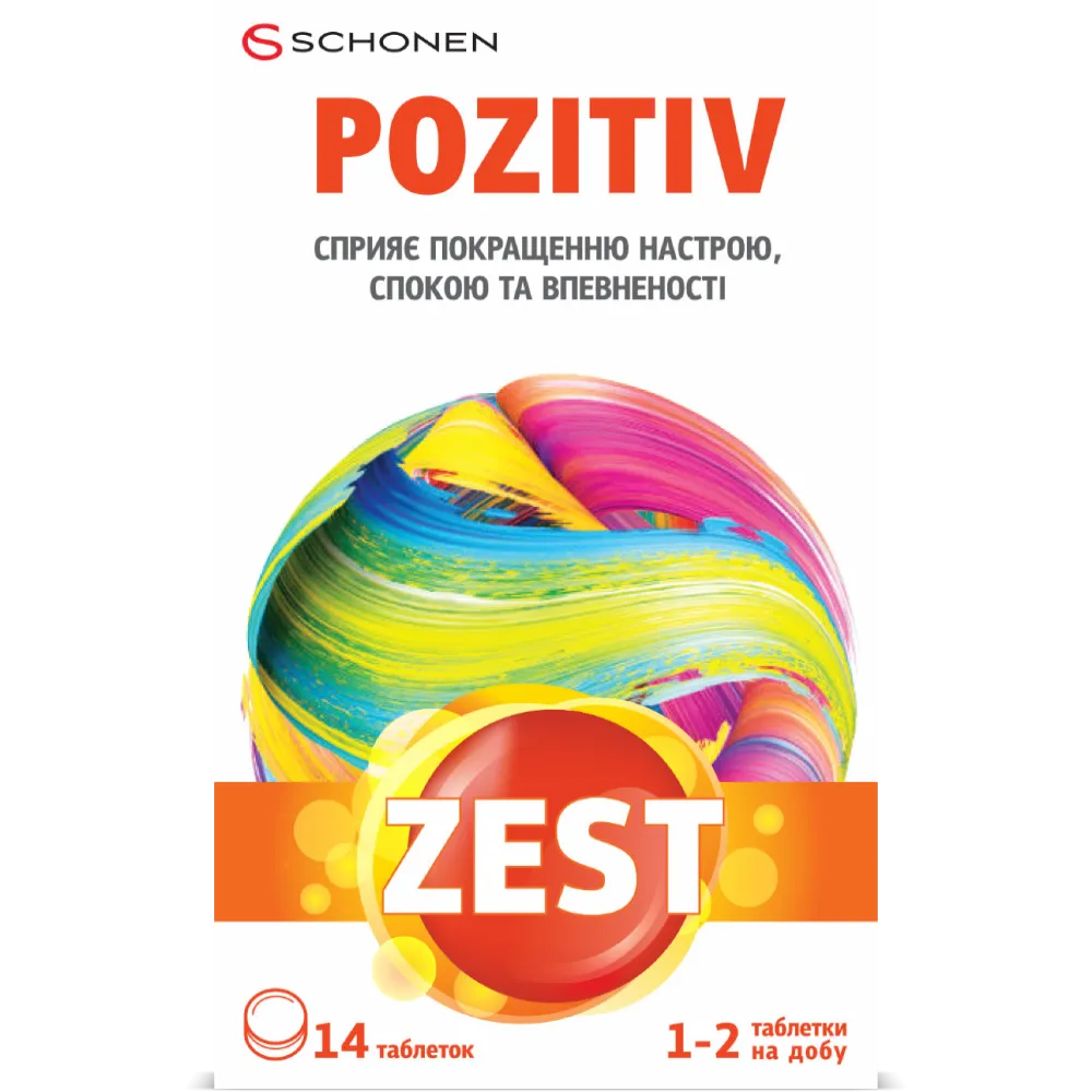 ZEST Pozitiv 14 tabs