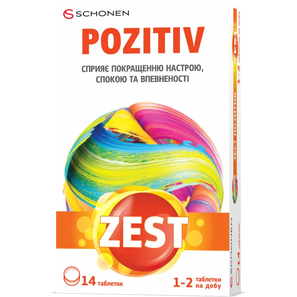 ZEST Pozitiv 14 tabs