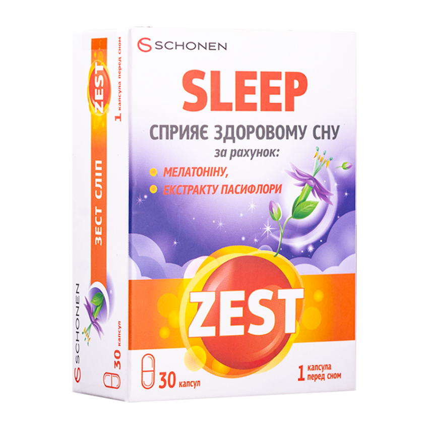 ZEST SLEEP 30 капсул