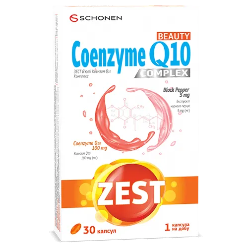 Упаковка ZEST Beauty Coenzyme Q10 Сomplex