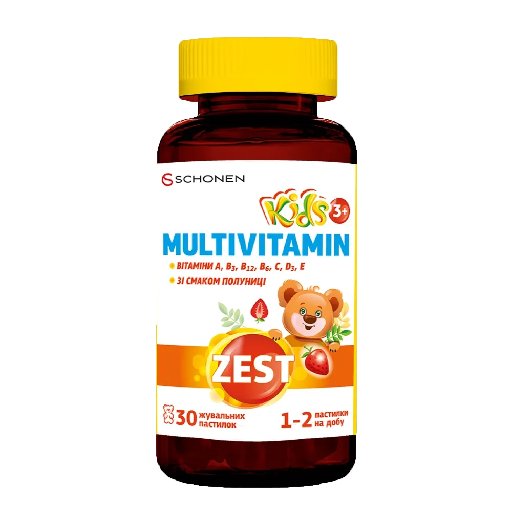 ZEST KIDS Multivitamin 30 таблеток