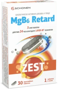 Упаковка ZEST BgB6 Retard