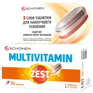 Упаковка ZEST Multivitamin