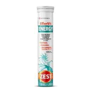 Шипучие таблетки ZEST EfferVit Energy