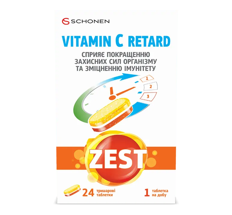 Упаковка ZEST Vitamin C Retard