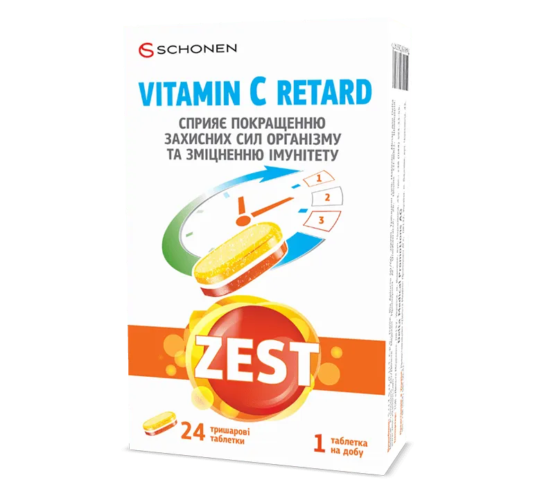 Упаковка ZEST Vitamin C Retard