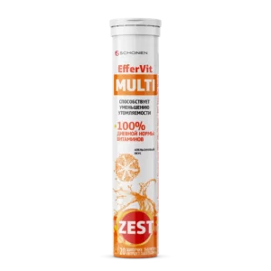 Туба ZEST EfferVit Multi с шипучими таблетками